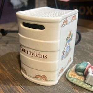 Royal Doulton Bunnykins Savings Book Bank, (Piggy Bank) circa 1998